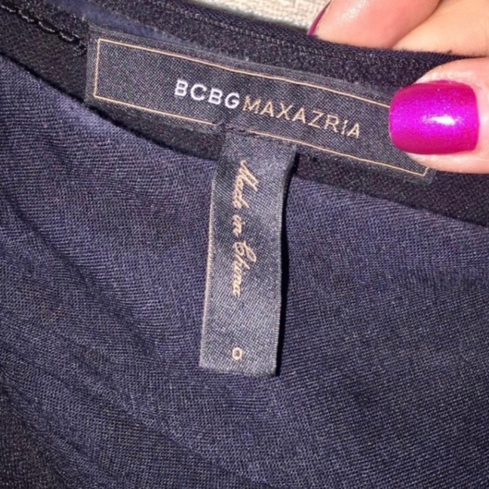 BCBG MaxAzria One-Shoulder Dress - Picture 3 of 3